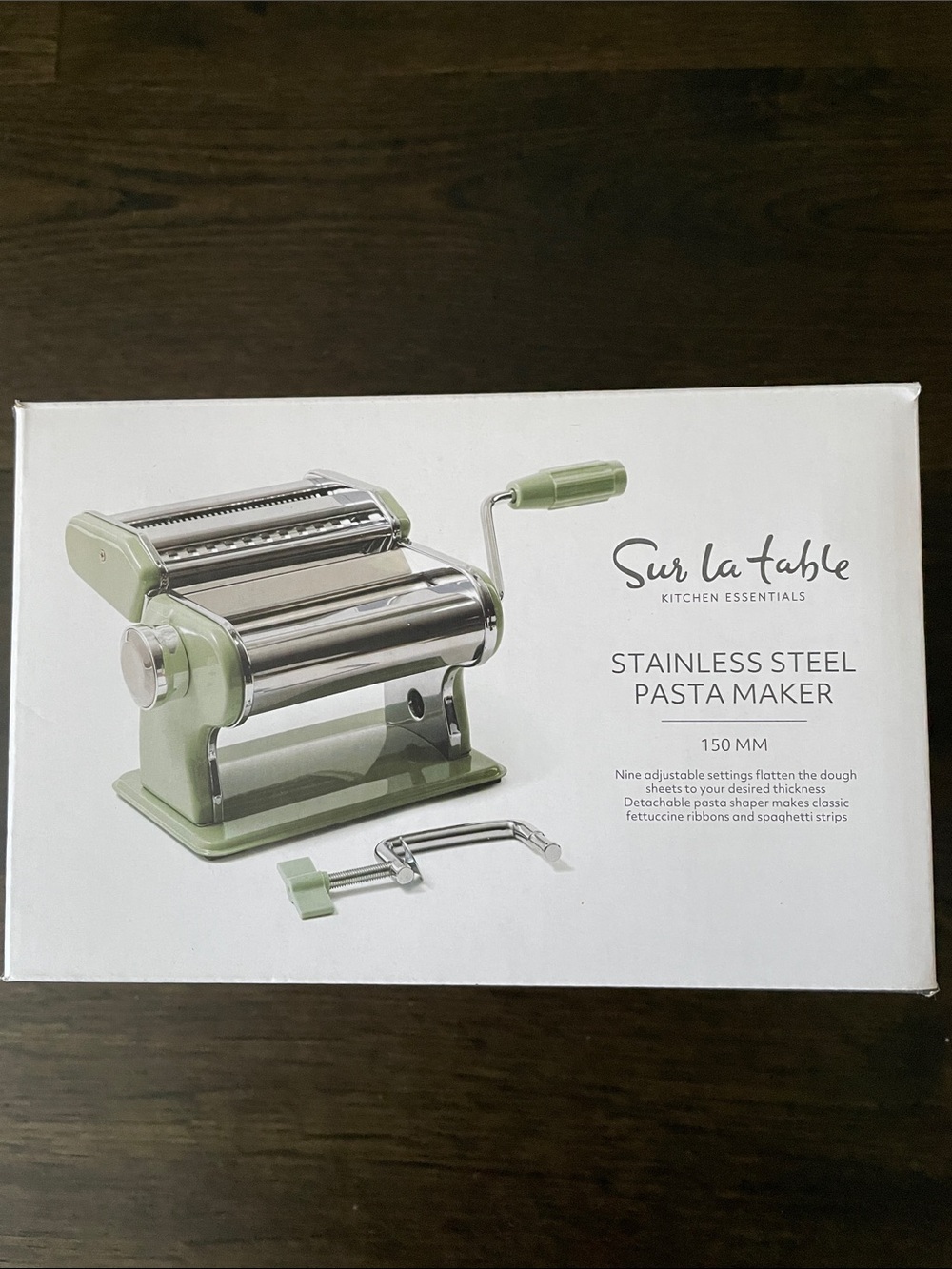 Sur La Table Stainless Steel Pasta Maker, New